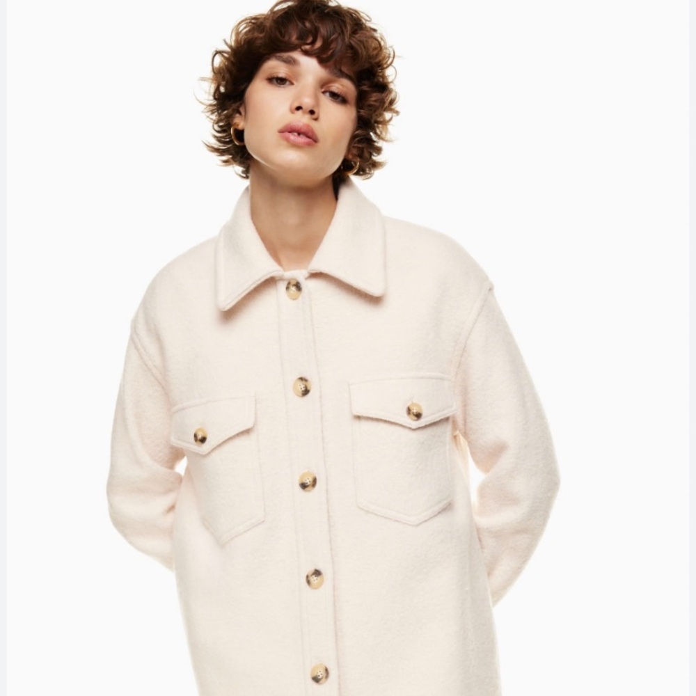 NWT Wilfred Free Ganna Shirt Jacket